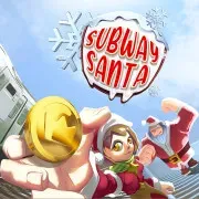 Subway Santa