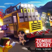 Zombie Derby: Pixel Survival