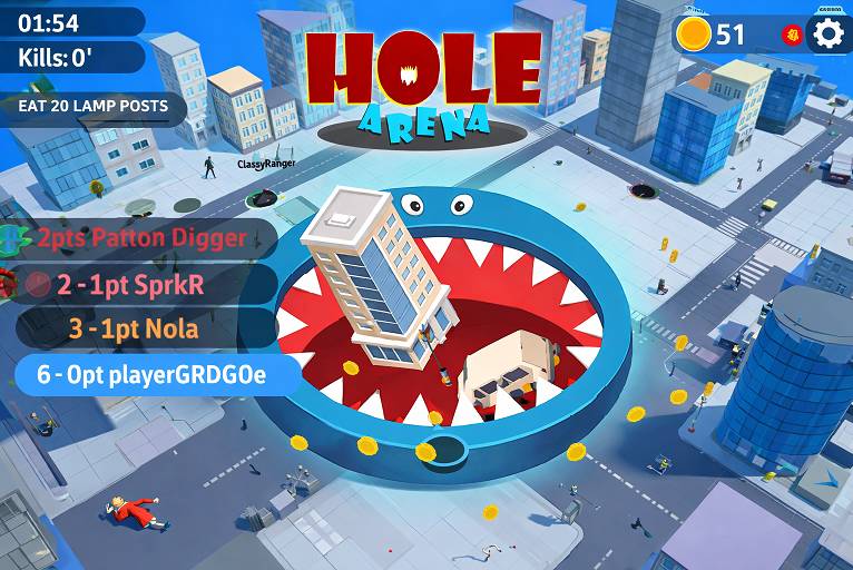 How to play Hole Arena