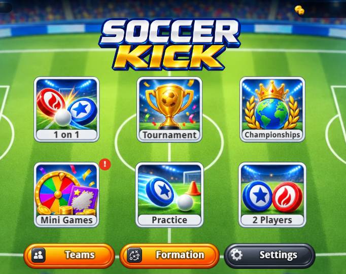 How to play Soccer Kick