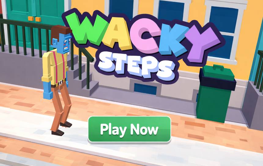 How to play Wacky Steps